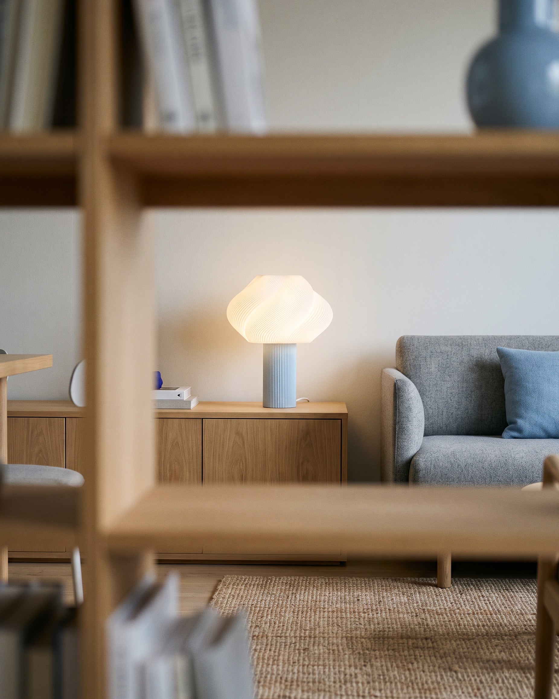 Lumeni Lexi, Ljusblå — miljöbild